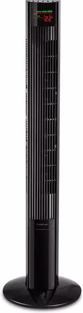Wentylator wieżowy Trotec TVE 32 T z pilotem, oscylacja 60°, moc 45 W, kolor czarny