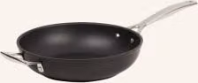 Patelnia Le Creuset z powłoką nieprzywierającą, kolor czarny i srebrny, stal nierdzewna, bezpieczna do piekarnika i zmywarki
