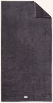 Ręcznik kąpielowy Gant Home szary z bawełny organicznej, W x S: 140 x 70 cm