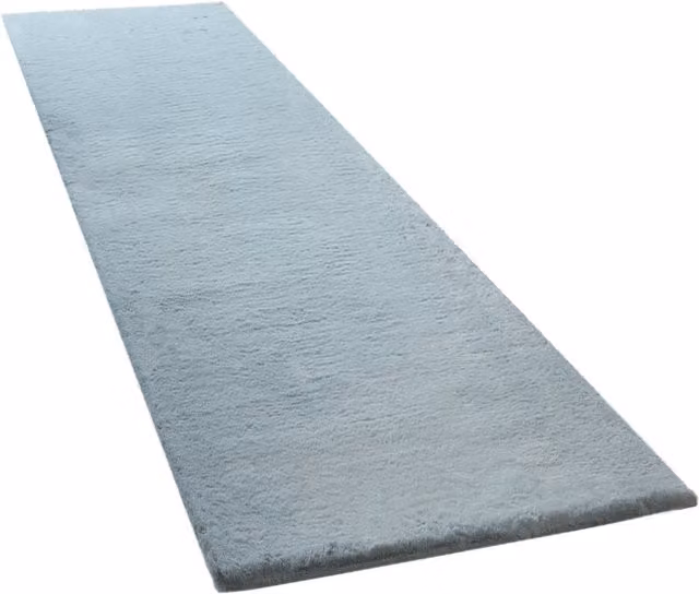 Dywanik futrzany Fluffy turkusowy W x S: 80 x 300 cm