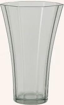 Wazon szklany Cooee Design Liliané w kolorze zielonym