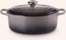 Brytfanna Le Creuset Signature wykonana z emaliowanego żeliwa w kolorze szarym