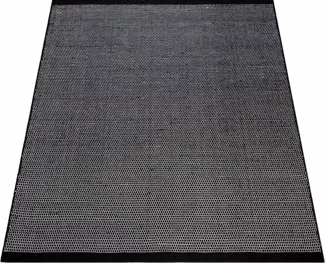 Dywan wełniany Karma czarny W x S: 140 x 200 cm