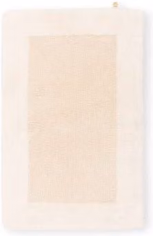 Mata łazienkowa dwustronna Eb Home Prestige beige z bawełny