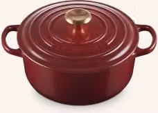 Brytfanna Le Creuset Signature wykonana z żeliwa emaliowanego w kolorze czerwonym
