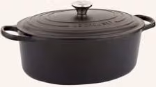 Brytfanna Le Creuset Signature wykonana z żeliwa emaliowanego, kolor czarny