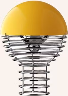 Lampa stołowa Verpan Wire LED żółta, akumulatorowa, ściemnialna