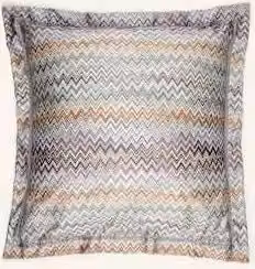 Zestaw 2 poszewek na poduszkę Missoni Home John w kolorze szarym z bawełny mako satin