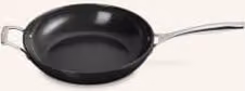 Patelnia Le Creuset Essential z emaliowanego żeliwa, kolor czarny, średnica 30 cm