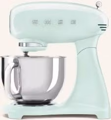 Robot kuchenny Smeg SMF05 w kolorze zielonym z elementami ze stali nierdzewnej i metalu