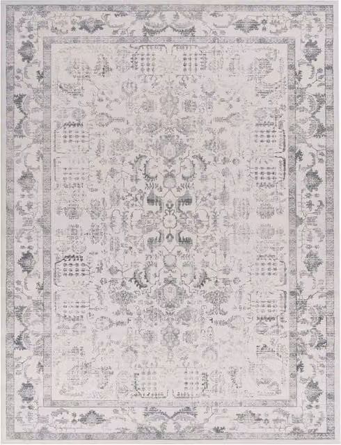 Dywan orientalny vintage Sami srebro antracyt, W x S: 120 x 160 cm