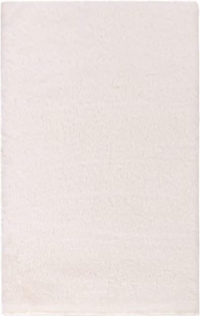 Dywan Comfort krem prostokątny, można prać w pralce, antypoślizgowy, kompatybilny z ogrzewaniem podłogowym, W x S: 50 x 80 cm
