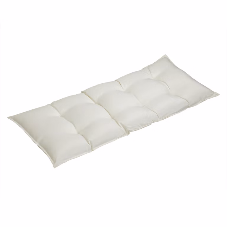 Pokrowiec na ławkę Detex kremowy W x S x G: 110 x 50 x 8 cm