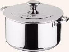 Garnek Le Creuset 3-Ply Plus do mięsa, kolor srebrny, pojemność 24 l