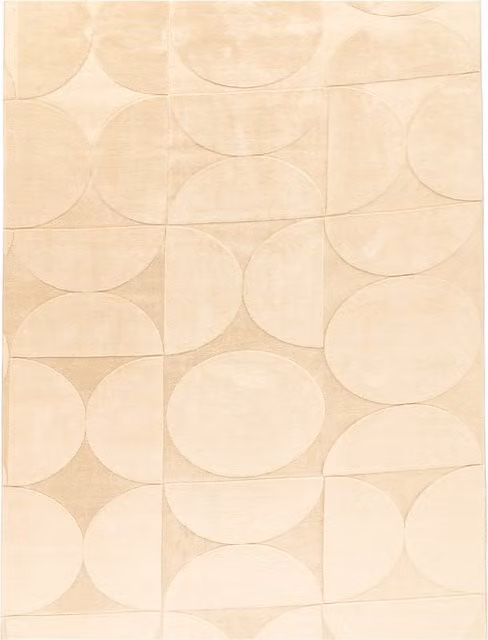 Dywanik futrzany Lelystar beżowy szary antracytowy W x S: 160 x 220 cm