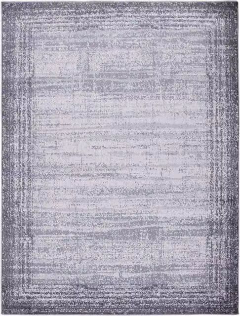 Dywan w stylu vintage Catalina szary 60 x 100 cm