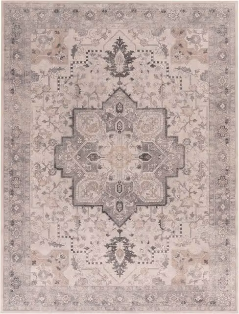 Dywan Sami beżowy, nadający się do prania, wzór orientalny, W x S: 240 x 340 cm