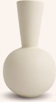 Wazon ceramiczny Cooee Design Trumpet w kolorze beige