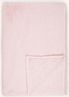 Pled Zoeppritz z miękkiego sztucznego futra w kolorze różowym, W x S: 200 x 150 cm