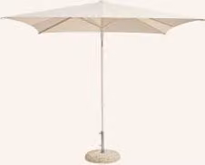 Parasol ogrodowy Hay Terrazza Square cantilever szary