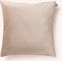 Aksamitna poszewka dekoracyjna na poduszkę Elegance PAD w kolorze beige