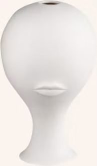 Wazon Misia marki Jonathan Adler, biały, porcelana