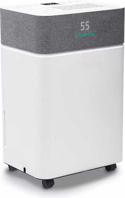 Osuszacz powietrza Trotec TTK 55 E WiFi w kolorze białym z aplikacją mobilną