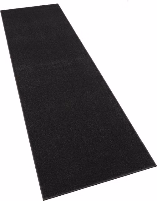 Dywan Portivo czarny prostokątny W x S: 80 x 250 cm