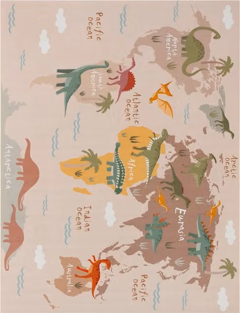 Dywan dla dzieci Bini beżowy W x S: 140 x 200 cm