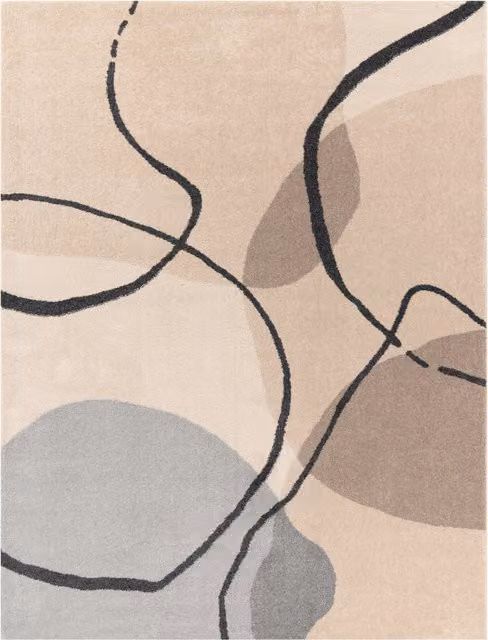 Dywan Balsa beżowy o wzorze abstrakcyjnym, W x S: 200 x 290 cm