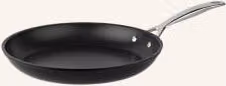 Patelnia Le Creuset non-stick czarna ze stali nierdzewnej