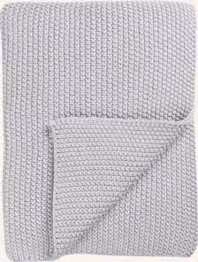 Sweter Marc O'polo Pled Nordic Knit w kolorze srebrnym z bawełny