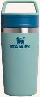 Kubek termiczny Stanley The Café-To-Go Travel Mug ze stali nierdzewnej, zielony