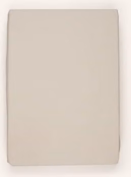 Prześcieradło z gumką Formesse Bella Donna Premium wykonane z bawełny czesanej, kolor szary, W x S: 140 x 200 cm