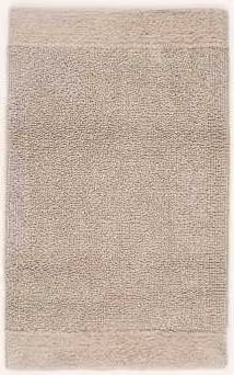 Mata łazienkowa Weseta Switzerland Dreamtuft beige, bawełniana, prostokątna