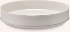 Miska do sałatek Serax Dune XL biała z porcelany