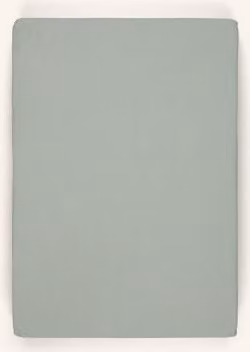 Prześcieradło z gumką Formesse Bella Gracia zielone, bawełniane, 180 x 200 cm