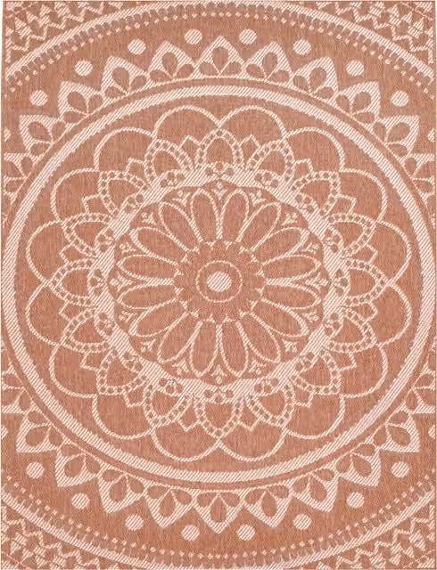 Dywan wewnętrzny i zewnętrzny Breezy pomarańczowy W x S: 240 x 340 cm
