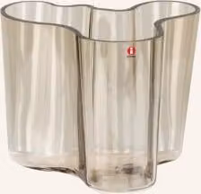 Wazon szklany Iittala Alvar Aalto w kolorze beżowym