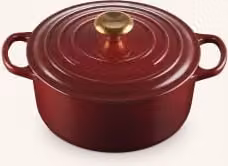 Brytfanna Le Creuset Signature wykonana z żeliwa emaliowanego w kolorze czerwonym