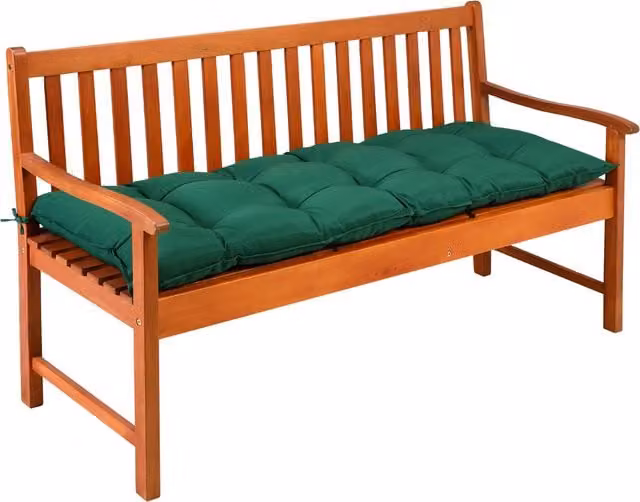 Zielony wodoodporny i oddychający pokrowiec na ławkę Detex W x S x G: 145 x 45 x 8 cm