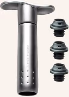Metalowa pompka do wina Le Creuset, kolor srebrny
