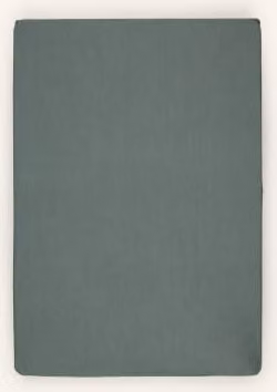 Prześcieradło z gumką Formesse Bella Donna, bawełniane, kolor zielony/petrol, 180 x 200 cm