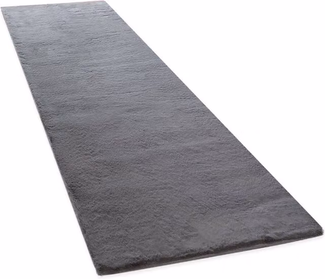 Dywanik futrzany Fluffy antracyt S/G/W: 80 x 300 cm