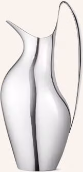 Srebrna karafka Georg Jensen Koppel wykonana ze stali nierdzewnej
