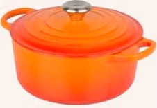 Brytfanna Le Creuset Signature wykonana z żeliwa emaliowanego, kolor pomarańczowy