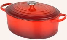 Brytfanna Le Creuset Signature wykonana z żeliwa emaliowanego w kolorze czerwonym