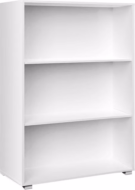 Regał na książki Casaria Vela Biały z 3 regulowanymi półkami W 115 x S 60 x G 30 cm