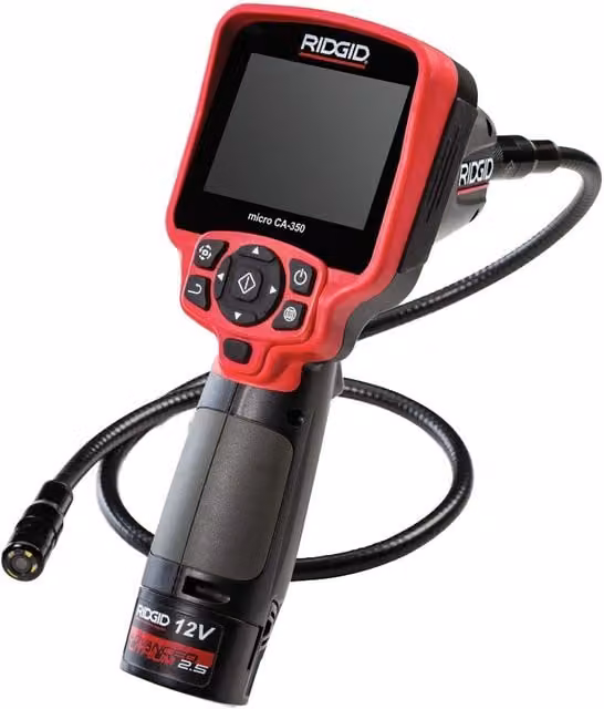 Cyfrowa kamera inspekcyjna Ridgid micro CA-350, kolor czerwony