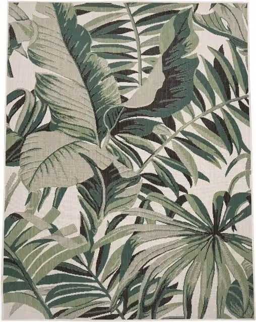 Dywan wewnętrzny i zewnętrzny Ostenza zielony W x S: 280 x 380 cm